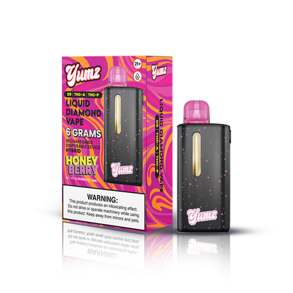 Yumz - Honey Berry - Hybrid - THC Disposable Vape ( 6 Grams ) ( D9 + THC-A + THC-P )